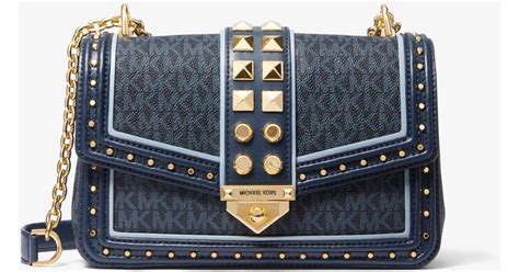 studded purse designer michael kors|Michael Kors soho large.